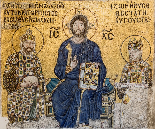 Mosaïque de l'impératrice Zoé, Sainte-Sophie (Istanbul, Turquie)